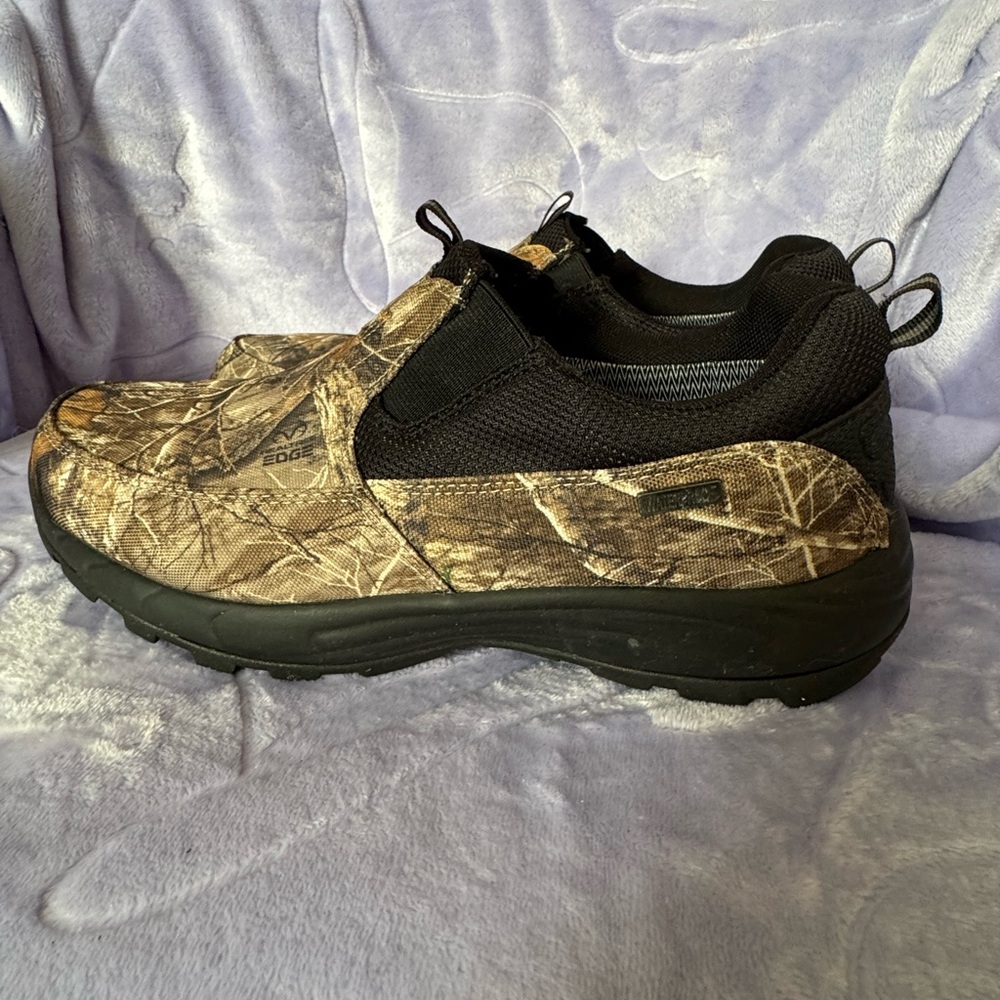 Ozark Trail Men's Camouflage Slip-On Shoes Camo Waterproof rubber sole